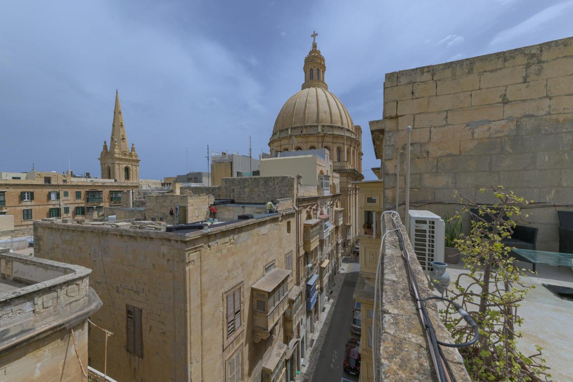 New 1 Bedroom Apartment In Valletta City Centre With Terrace And Views Exterior photo